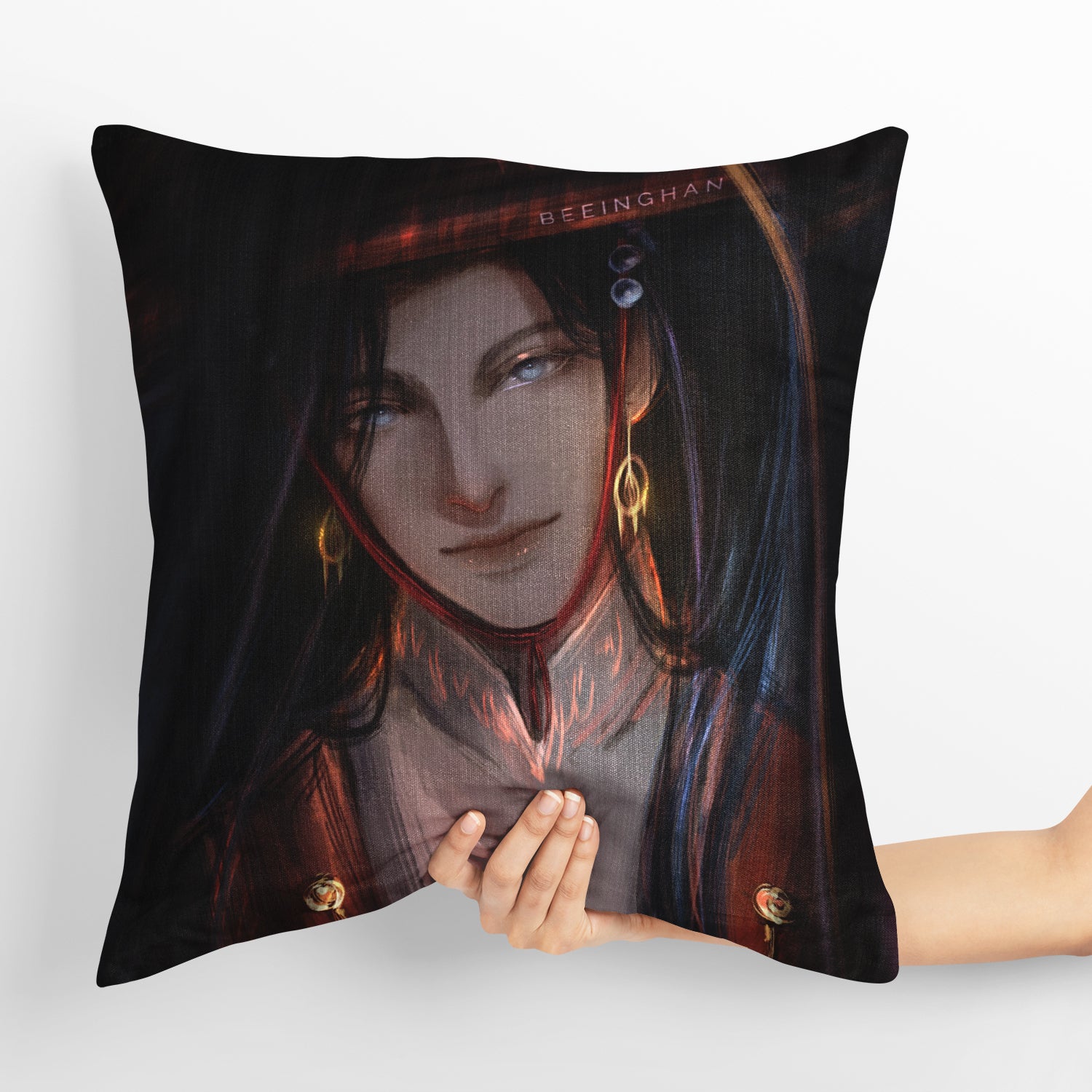 Luke 10:19 - Beta Studio x beeinghan Throw Pillow Cover